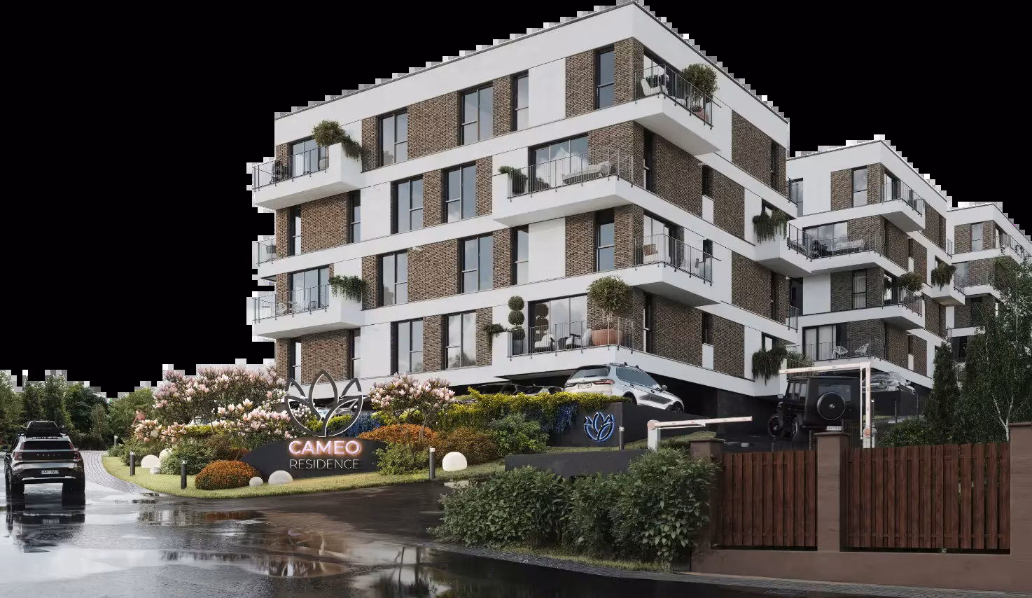 Website-ul Cameo Residence realizat de Visience