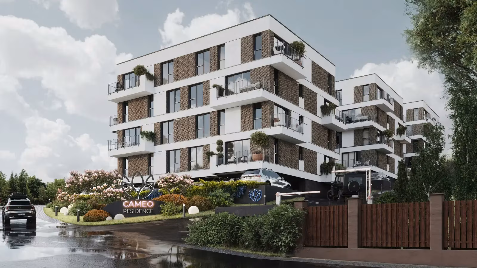 Cameo Residence — perspectivă ansamblu