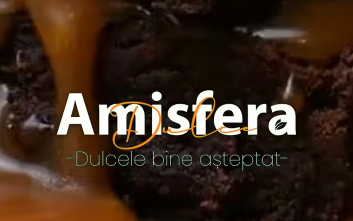 Logo și identitate pentru brandul de deserturi Amisfera, realizate de Visience