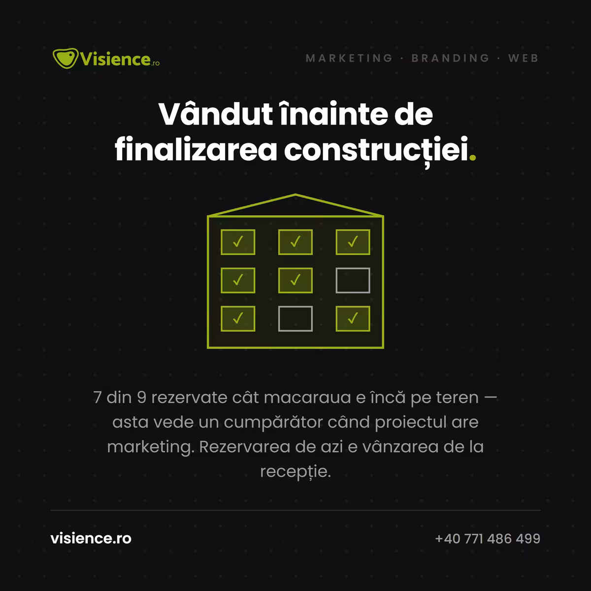 Cum vinzi apartamente înainte de finalizarea construcției